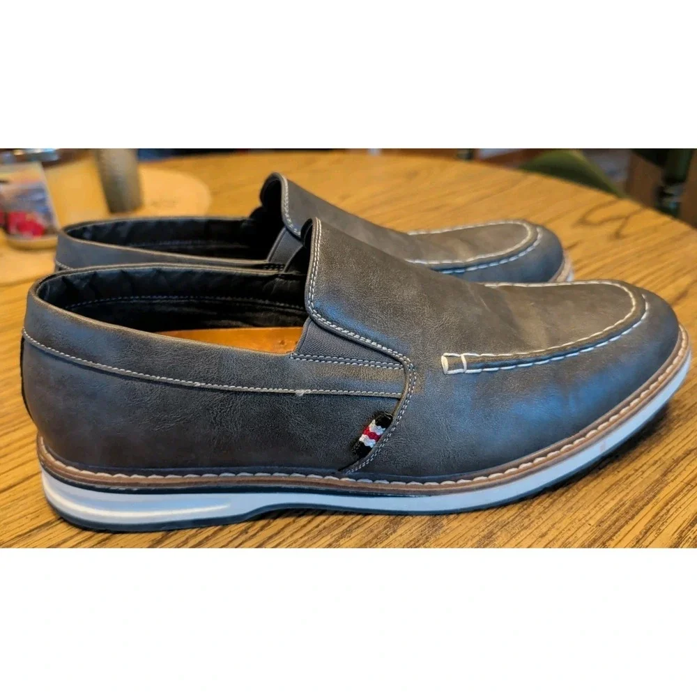 Men's Cole Haan Vance Co. Gray Slip On Loafers
